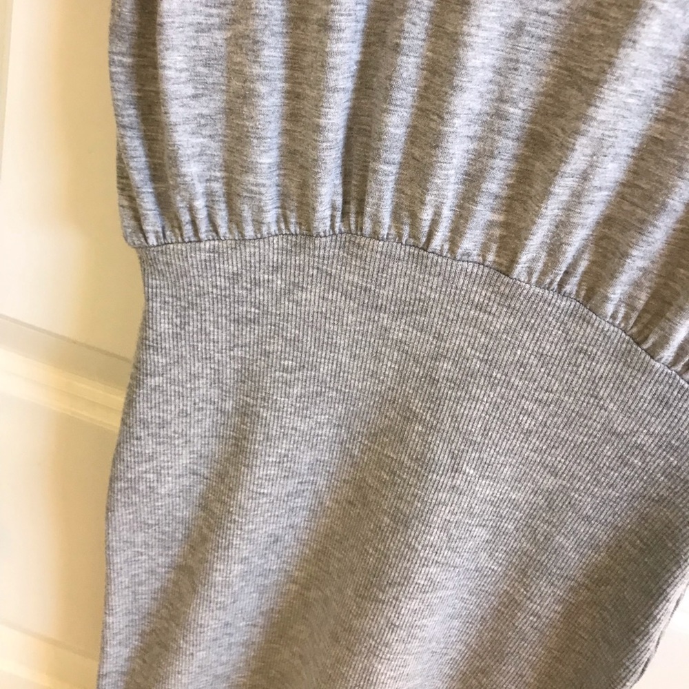 ASOS Body-con ribbed t shirt dress with oversized top - Picture 5 of 11